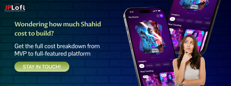 Wondering how much Shahid cost to build